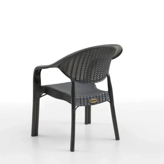 Градински комплект с маса Terra 150×90 см и 6 стола – ратанова визия | 2 цвята